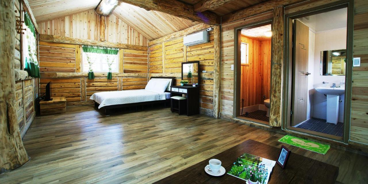 Jeju Joa Log Pension Seogwipo Bagian luar foto